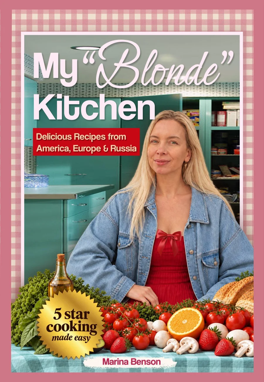 My Blonde Kitchen — cookbook cover
